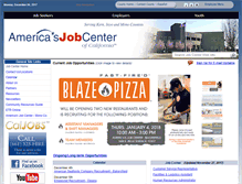 Tablet Screenshot of americasjobcenterofkern.com